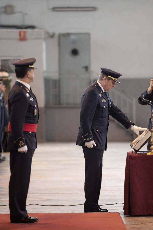 El coronel José Zamorano Bueno, nuevo jefe del acuartelamiento aéreo de Tablada