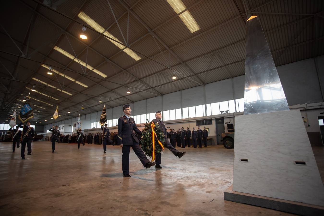 El coronel José Zamorano Bueno, nuevo jefe del acuartelamiento aéreo de Tablada