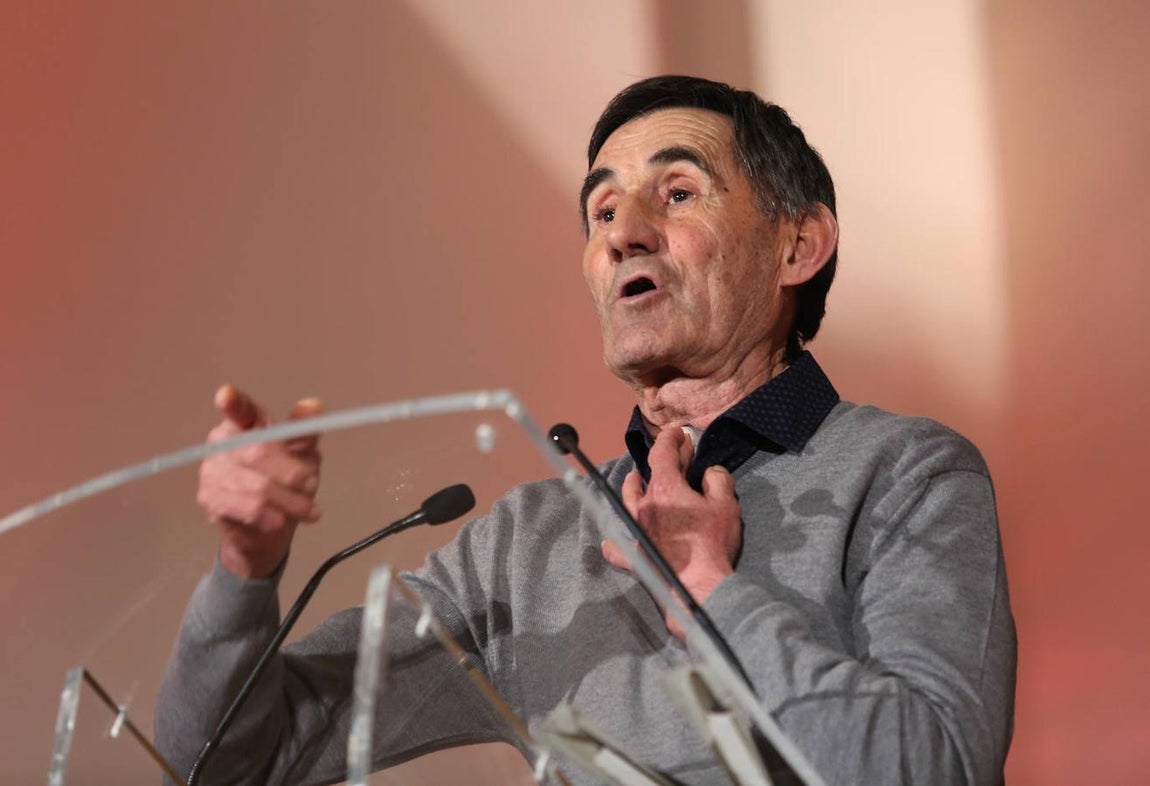 Todos los premiados en el acto de San Ildefonso