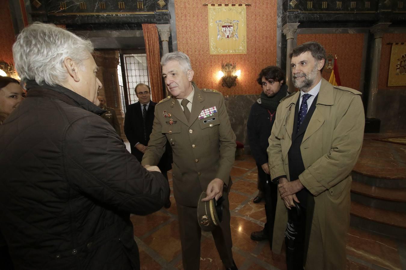 El cuartel general de la Futer recibe a la prensa