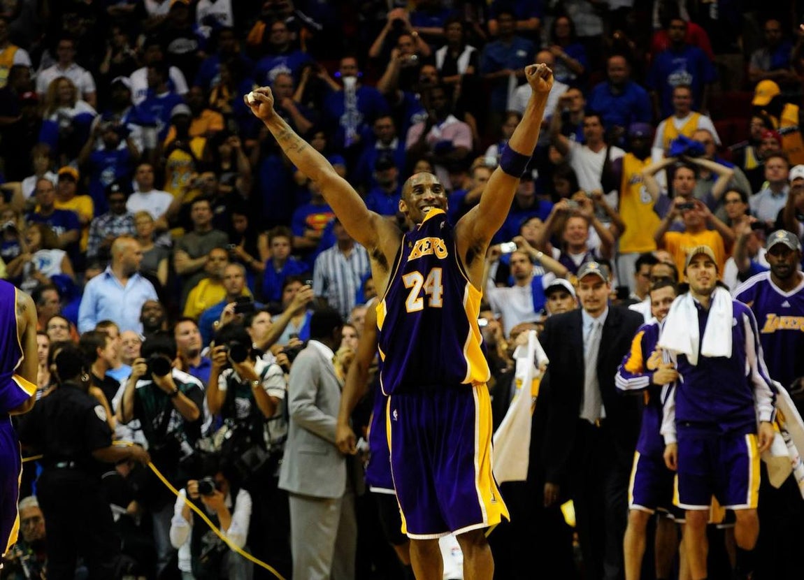 La carrera de Kobe Bryant, en imágenes