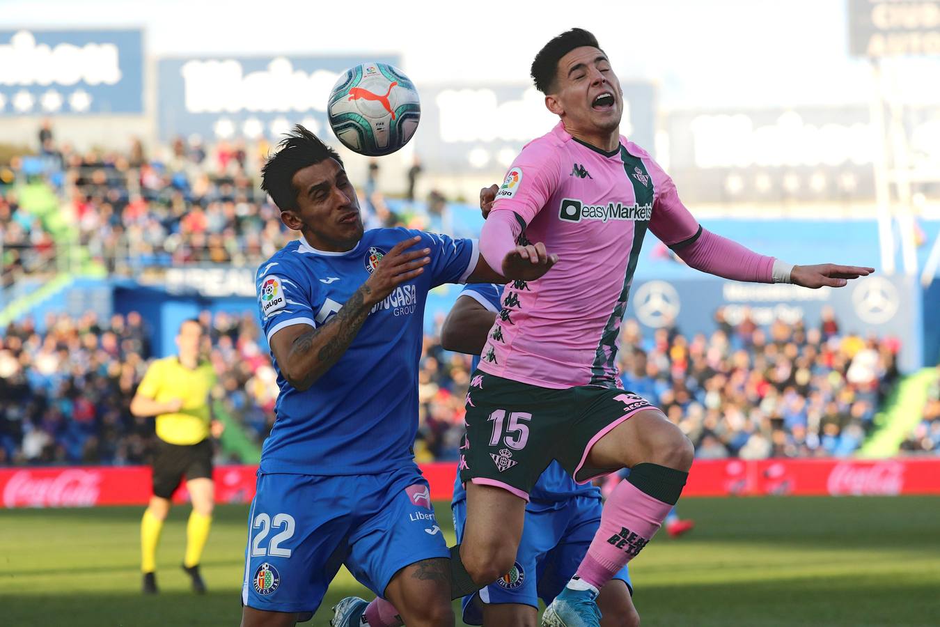 En imágenes, la polémica derrota del Betis en Getafe