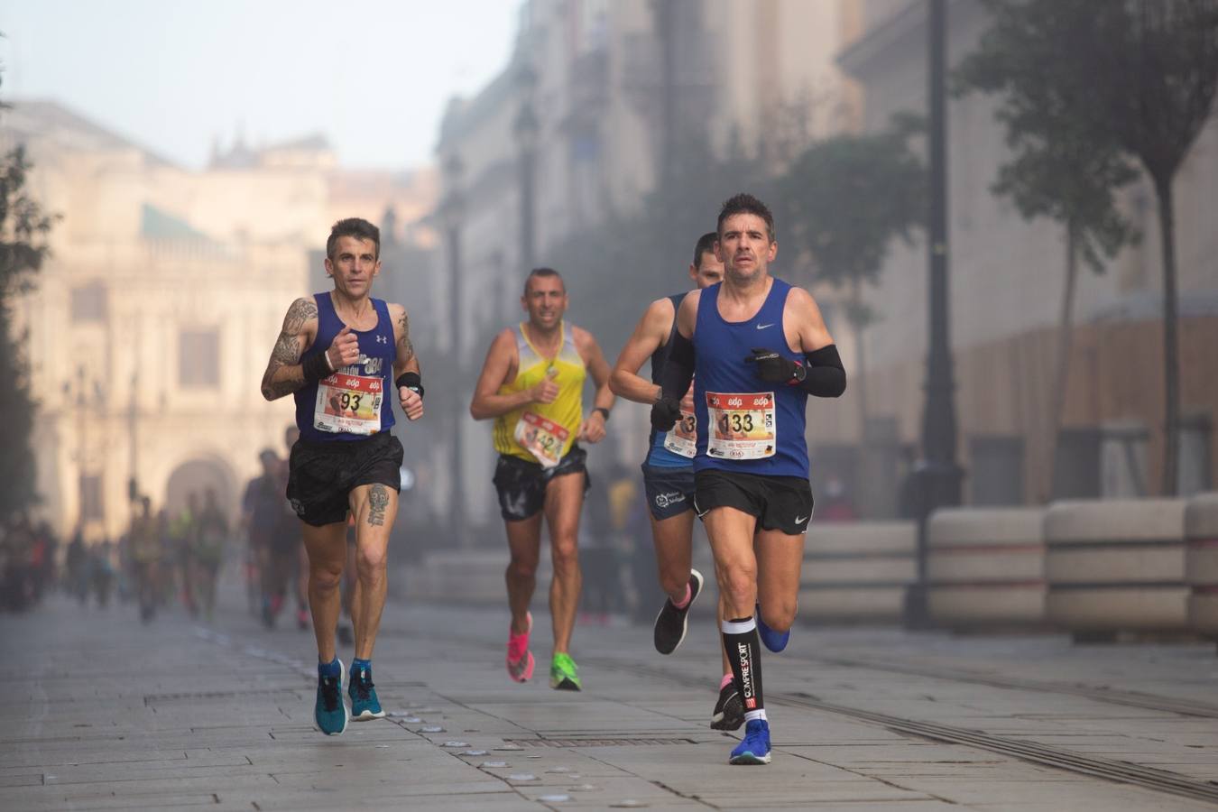 En imágenes: Ganadores y ambiente del Medio Maratón de Sevilla 2020