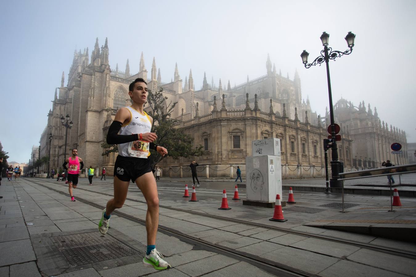 En imágenes: Ganadores y ambiente del Medio Maratón de Sevilla 2020