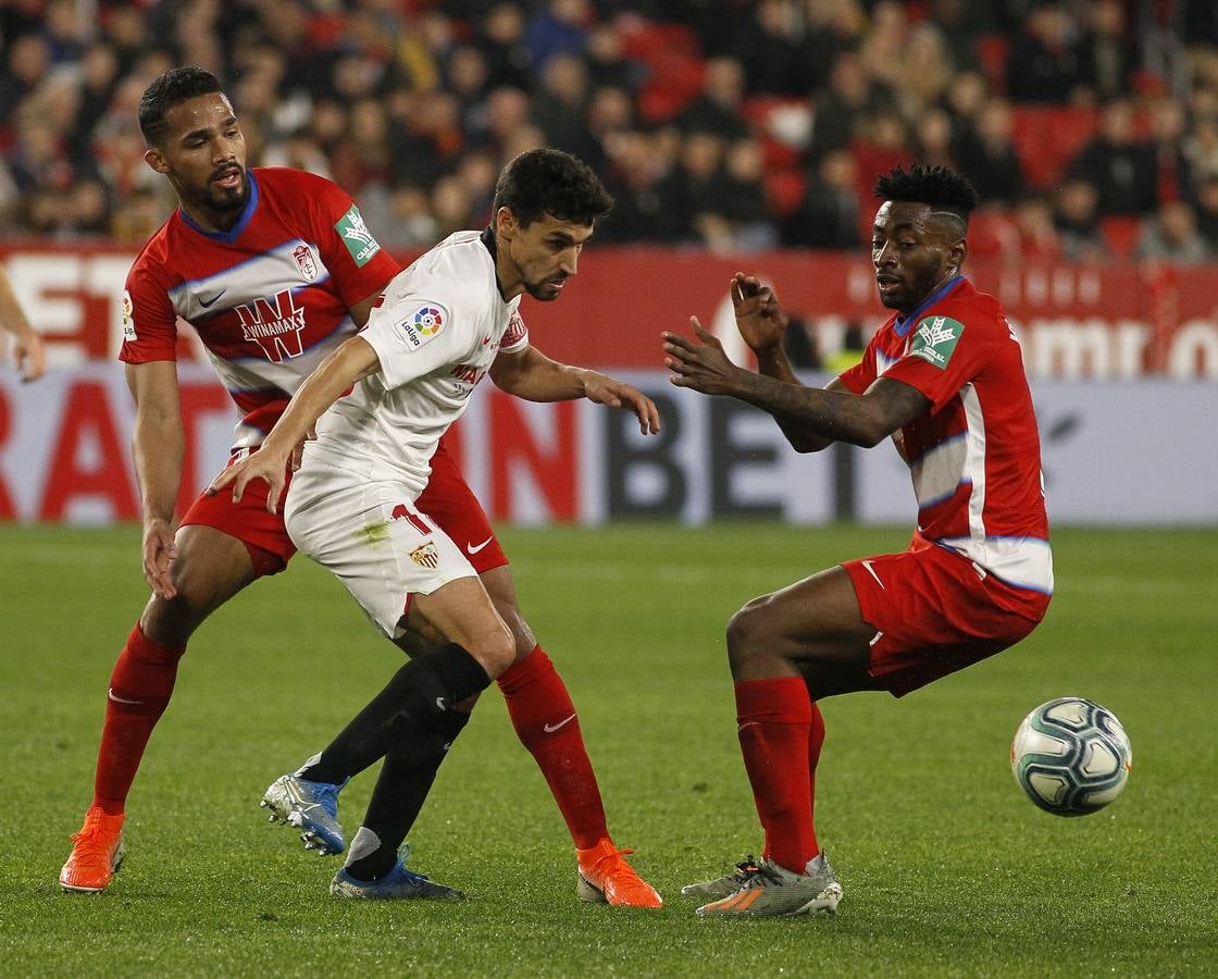 En imágenes, la victoria del Sevilla ante el Granada