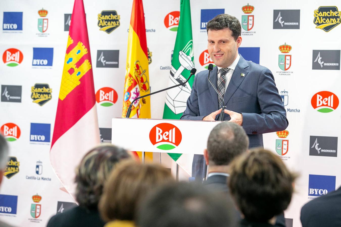 Las imágenes de la inaguración del nuevo secadero de jamón de Bell Group en Fuensalida