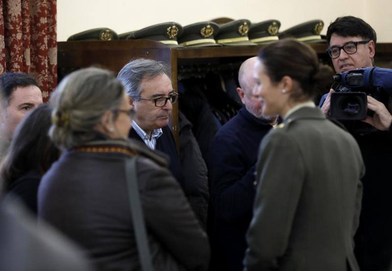 El desayuno de la Brigada en Córdoba, en imágenes