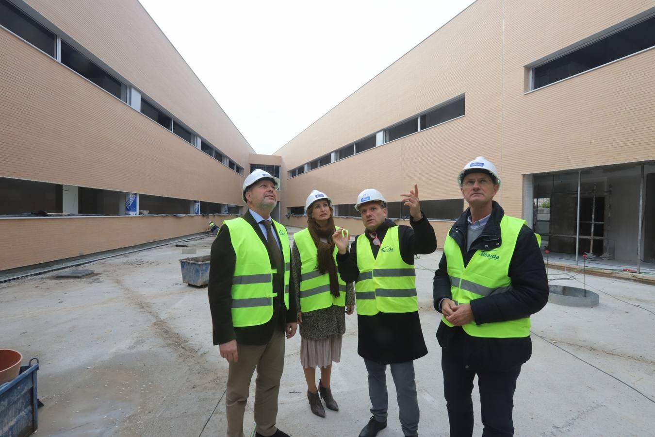 Las obras del Colegio de Turruñuelos, en imágenes