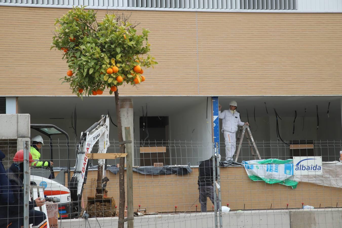 Las obras del Colegio de Turruñuelos, en imágenes