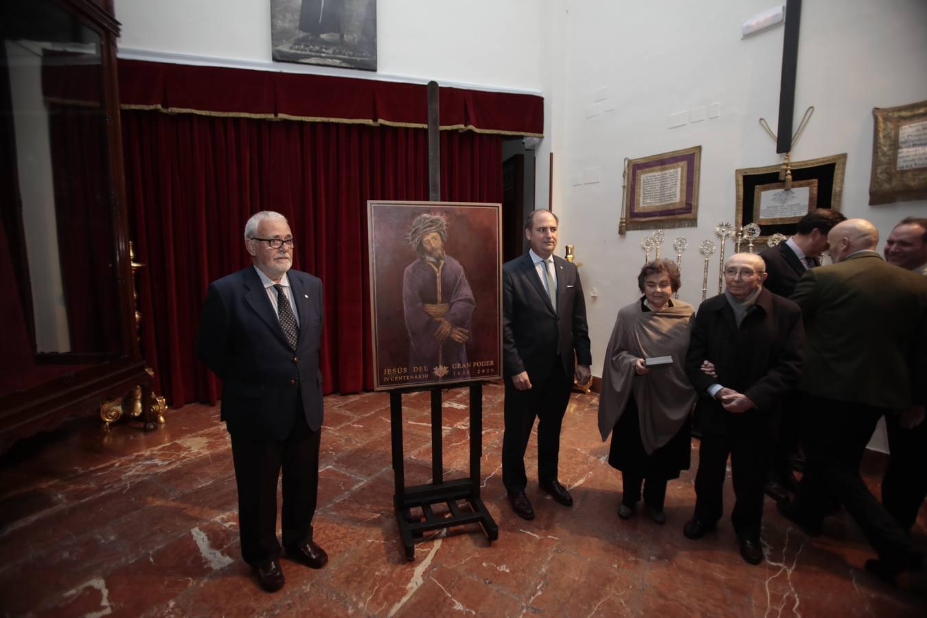 En imágenes, la presentación del cartel del IV centenario del Gran Poder