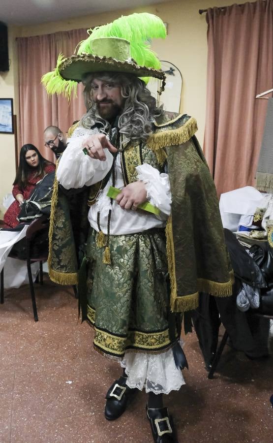 FOTOS: Así se prepara la &#039;Chusma selecta&#039; de Martínez Ares antes del Falla. COAC 2020