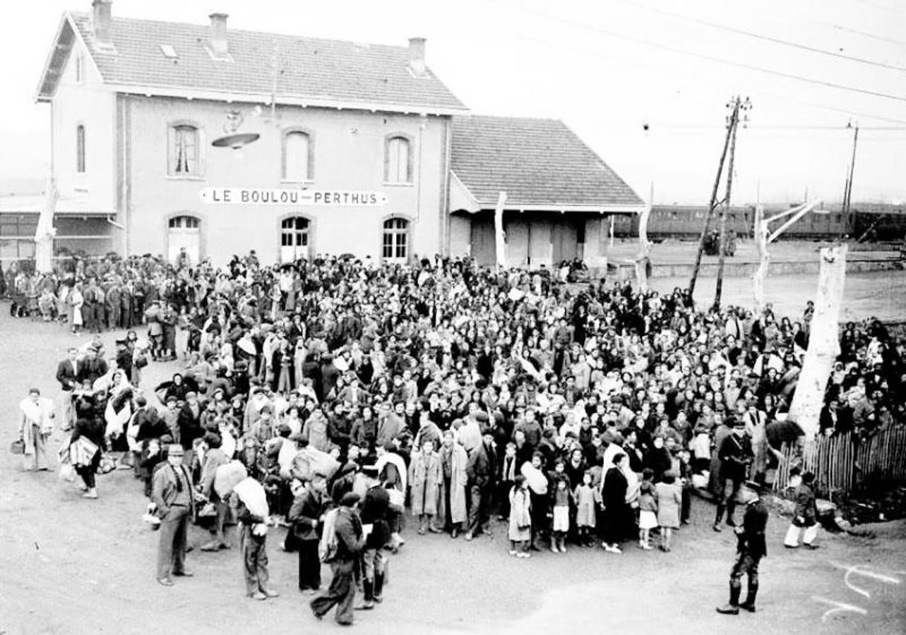 Estación de Le Boulou-Perthus en 1939. 