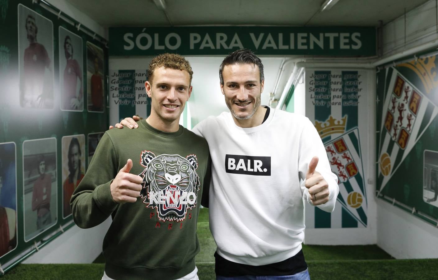 La presentación de Federico Piovaccari y Jordi Tur en el Córdoba CF, en imágenes