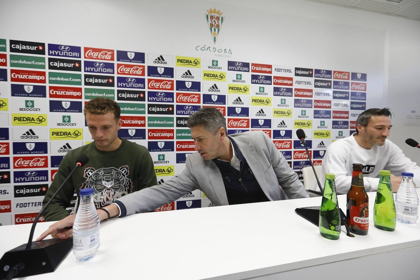 La presentación de Federico Piovaccari y Jordi Tur en el Córdoba CF, en imágenes