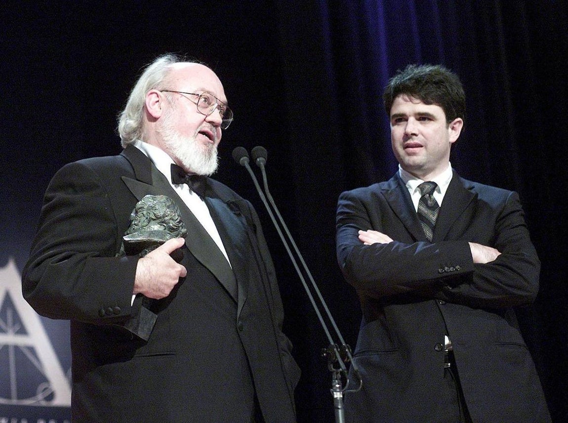 El cineasta durante los Premios Goya. 