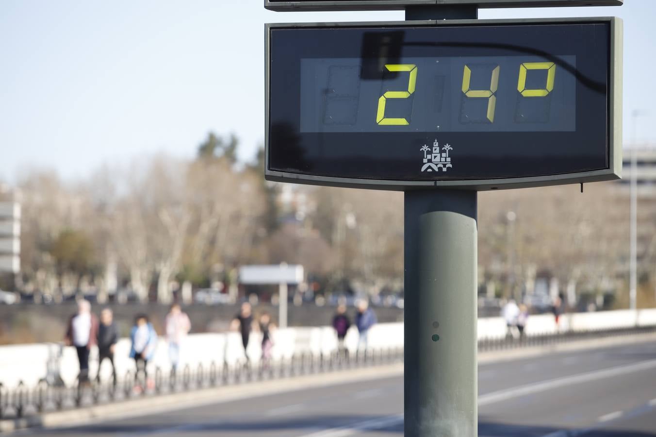 En imágenes, el calor primaveral en Córdoba en pleno febrero