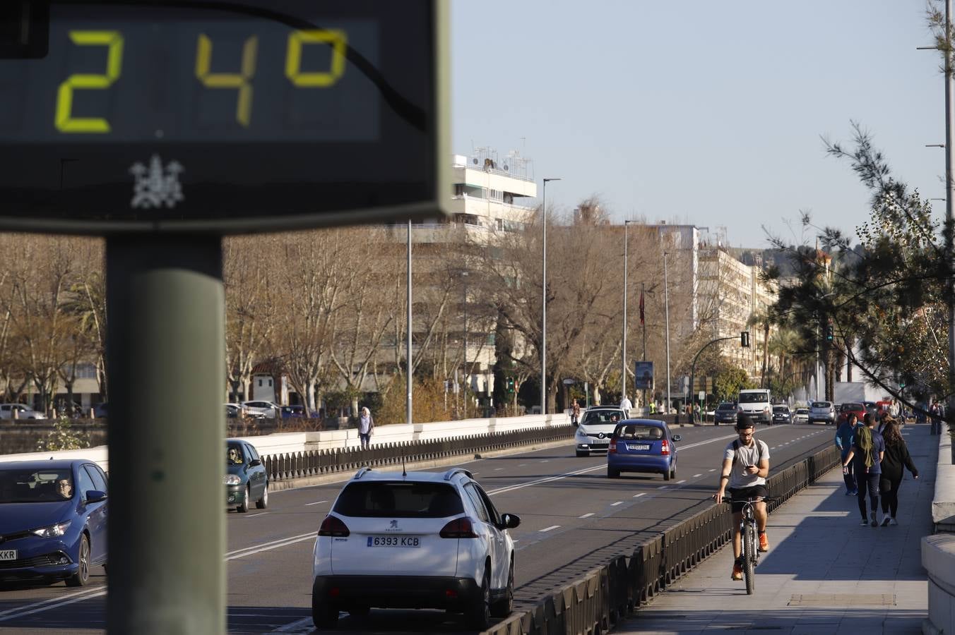 En imágenes, el calor primaveral en Córdoba en pleno febrero