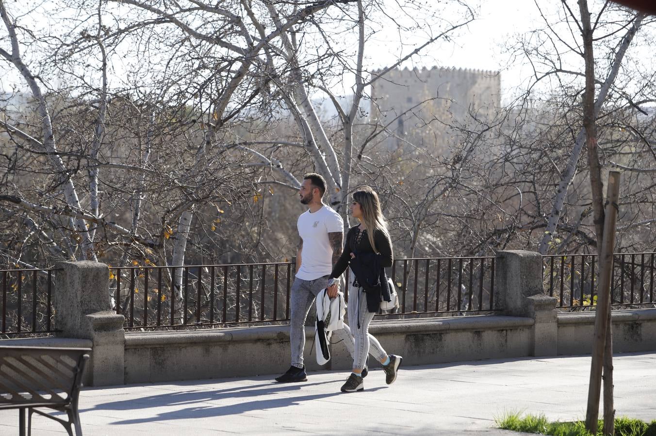 En imágenes, el calor primaveral en Córdoba en pleno febrero