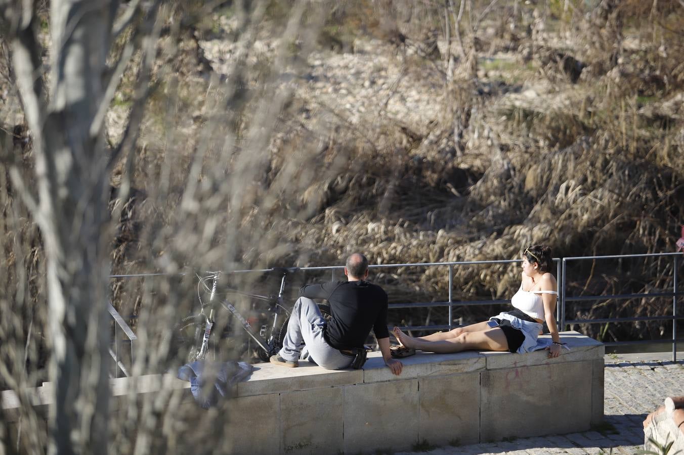 En imágenes, el calor primaveral en Córdoba en pleno febrero