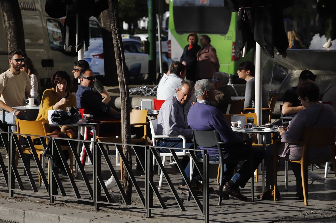 En imágenes, el calor primaveral en Córdoba en pleno febrero