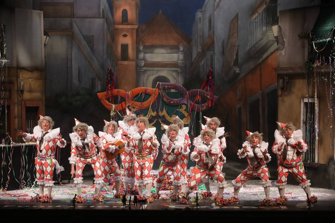 FOTOS: La Chirigota de El Selu, Estrés por cuatro en el COAC 2020