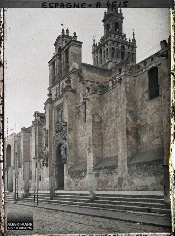 En imágenes, las primeras fotografías de Sevilla a color