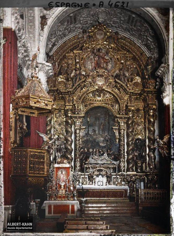 En imágenes, las primeras fotografías de Sevilla a color