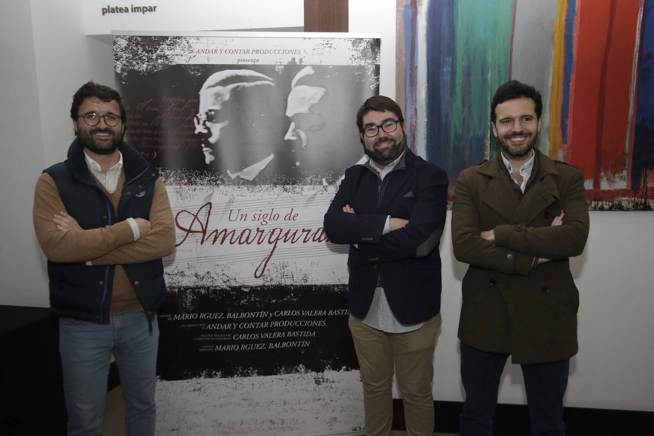 En imágenes, estreno del documental «Un siglo de Amarguras»