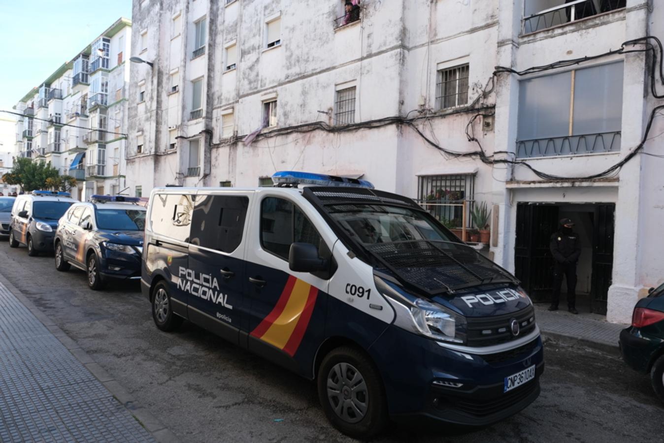 Fotos: Operación antidroga en Los Milagros, El Puerto