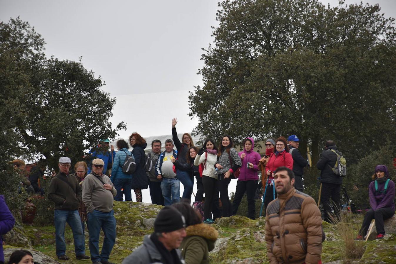 Romeros de peregrinaje a Santa Apolonia