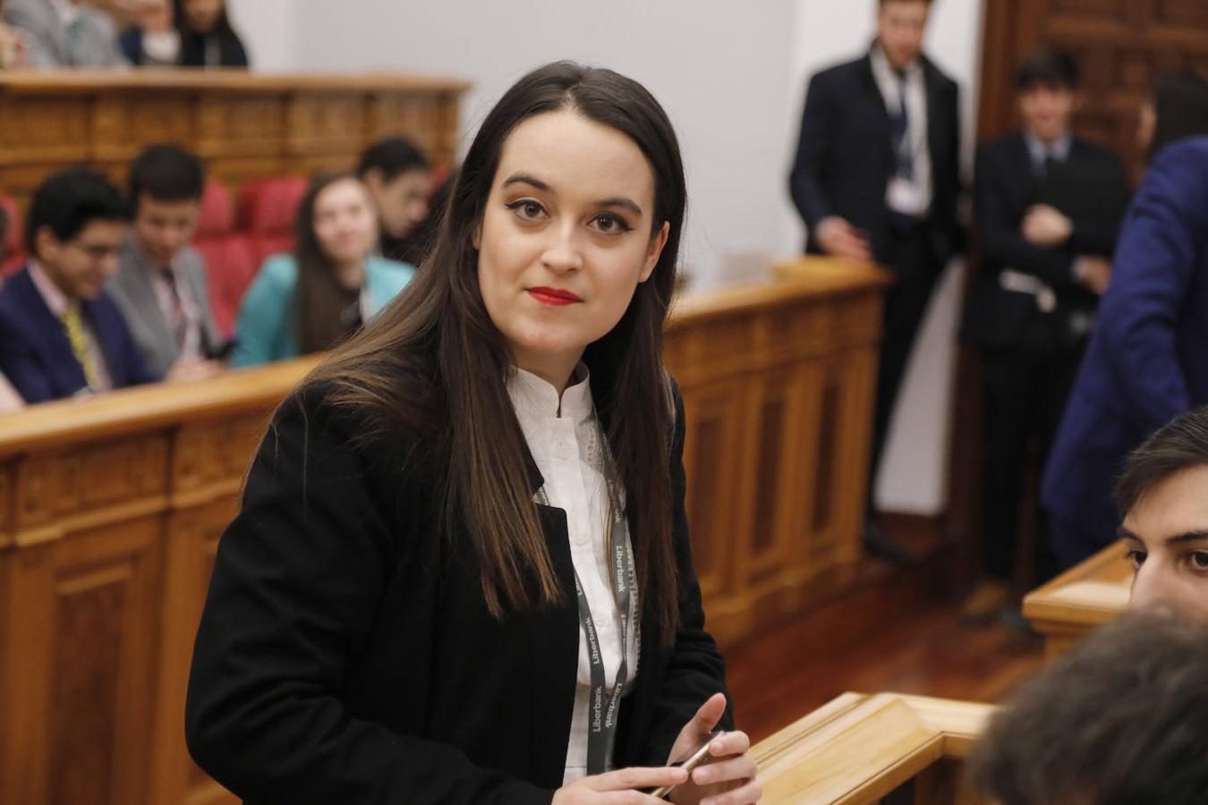 En imágenes: los universitarios debaten en las Cortes de Castilla-la Mancha