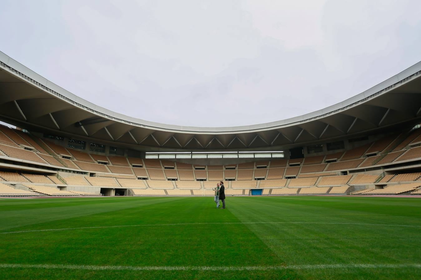 Así es el estado actual del Estadio de la Cartuja de Sevilla