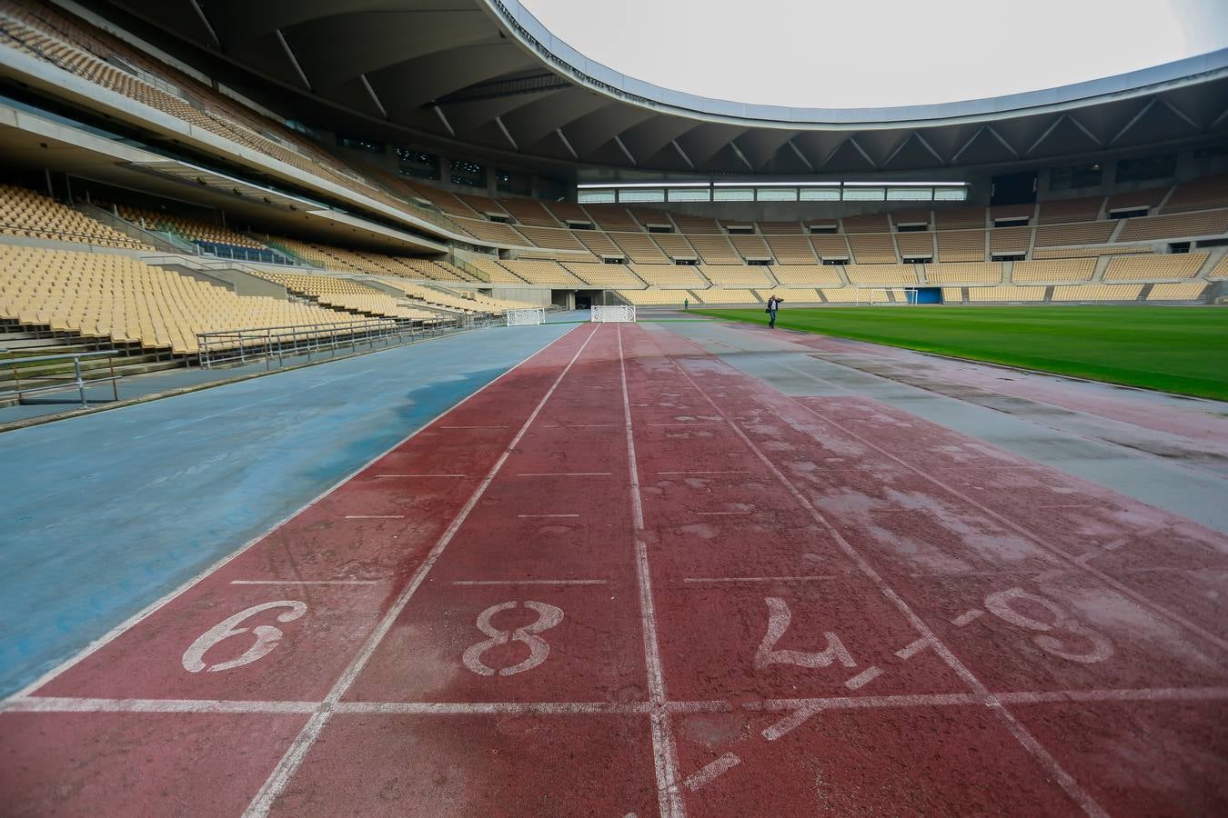 Así es el estado actual del Estadio de la Cartuja de Sevilla