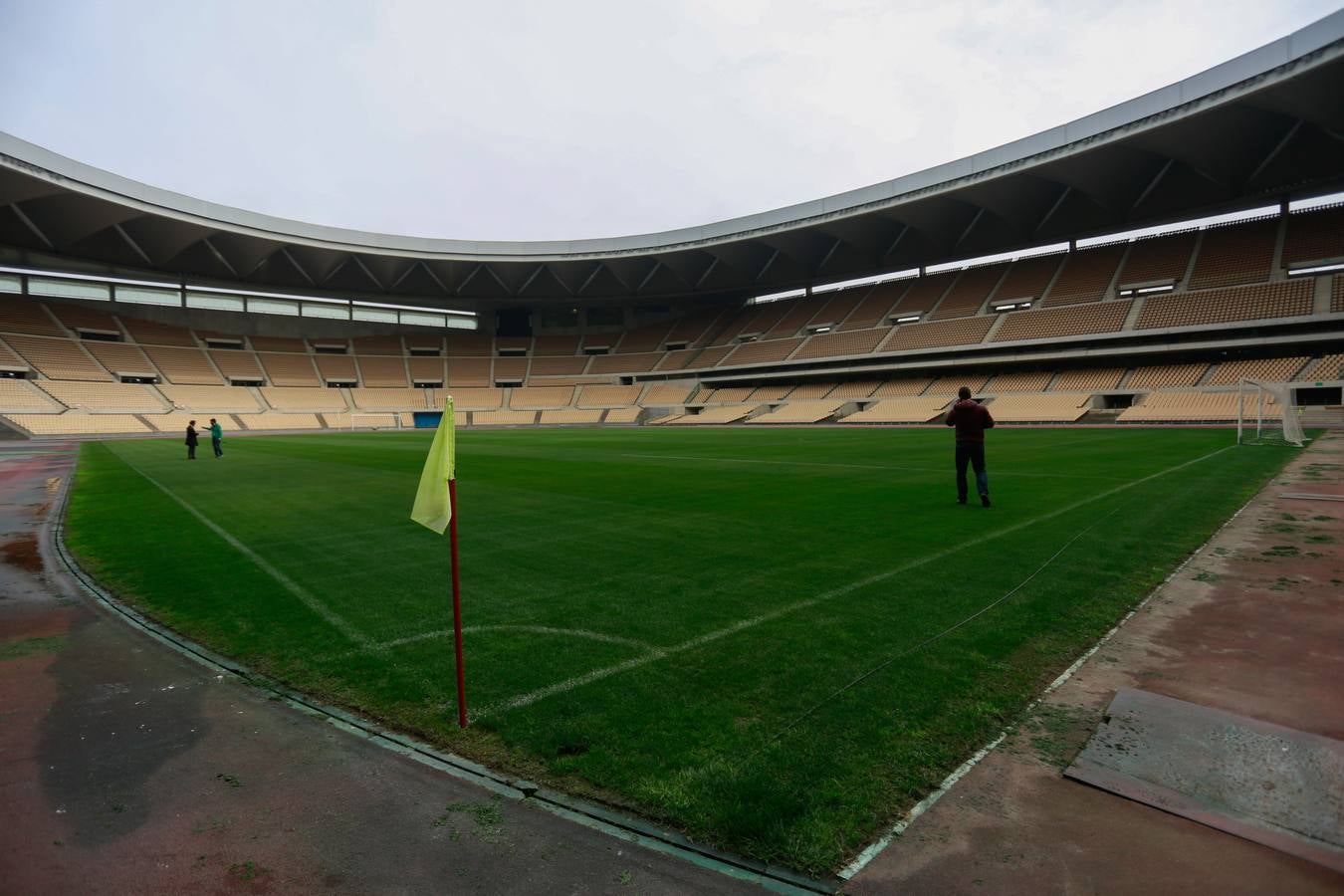 Así es el estado actual del Estadio de la Cartuja de Sevilla