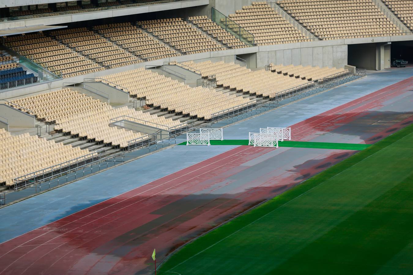 Así es el estado actual del Estadio de la Cartuja de Sevilla