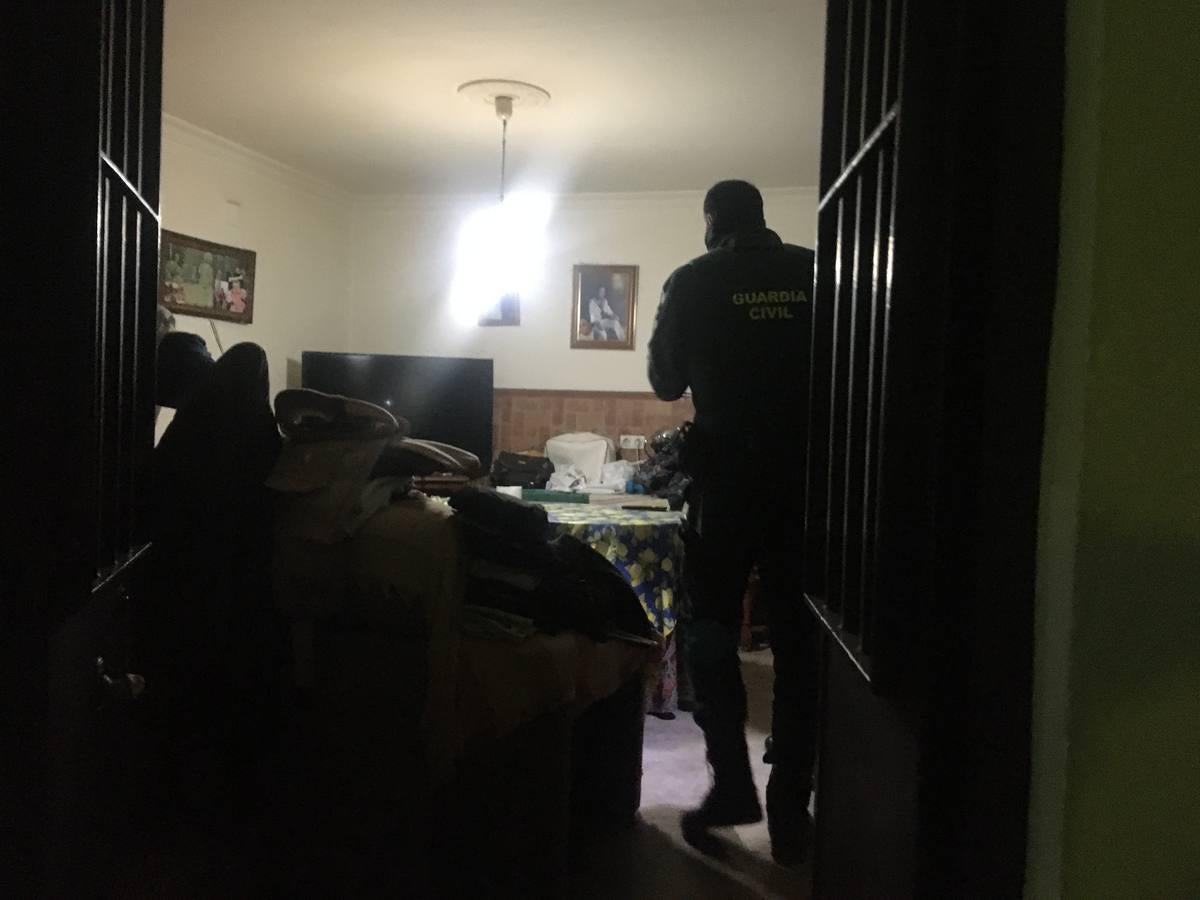 Operación de la Guardia Civil en Alcalá de los Gazules