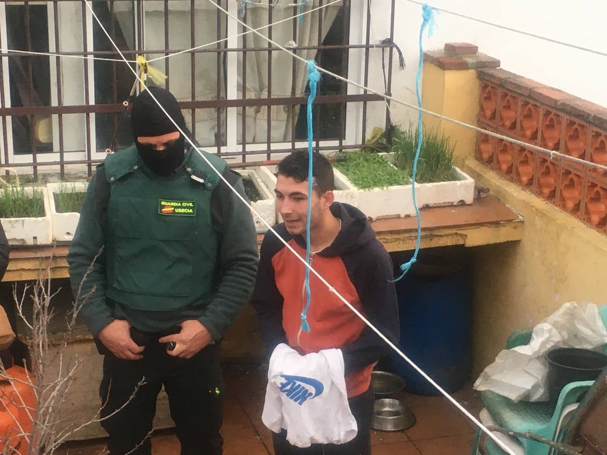 Operación de la Guardia Civil en Alcalá de los Gazules