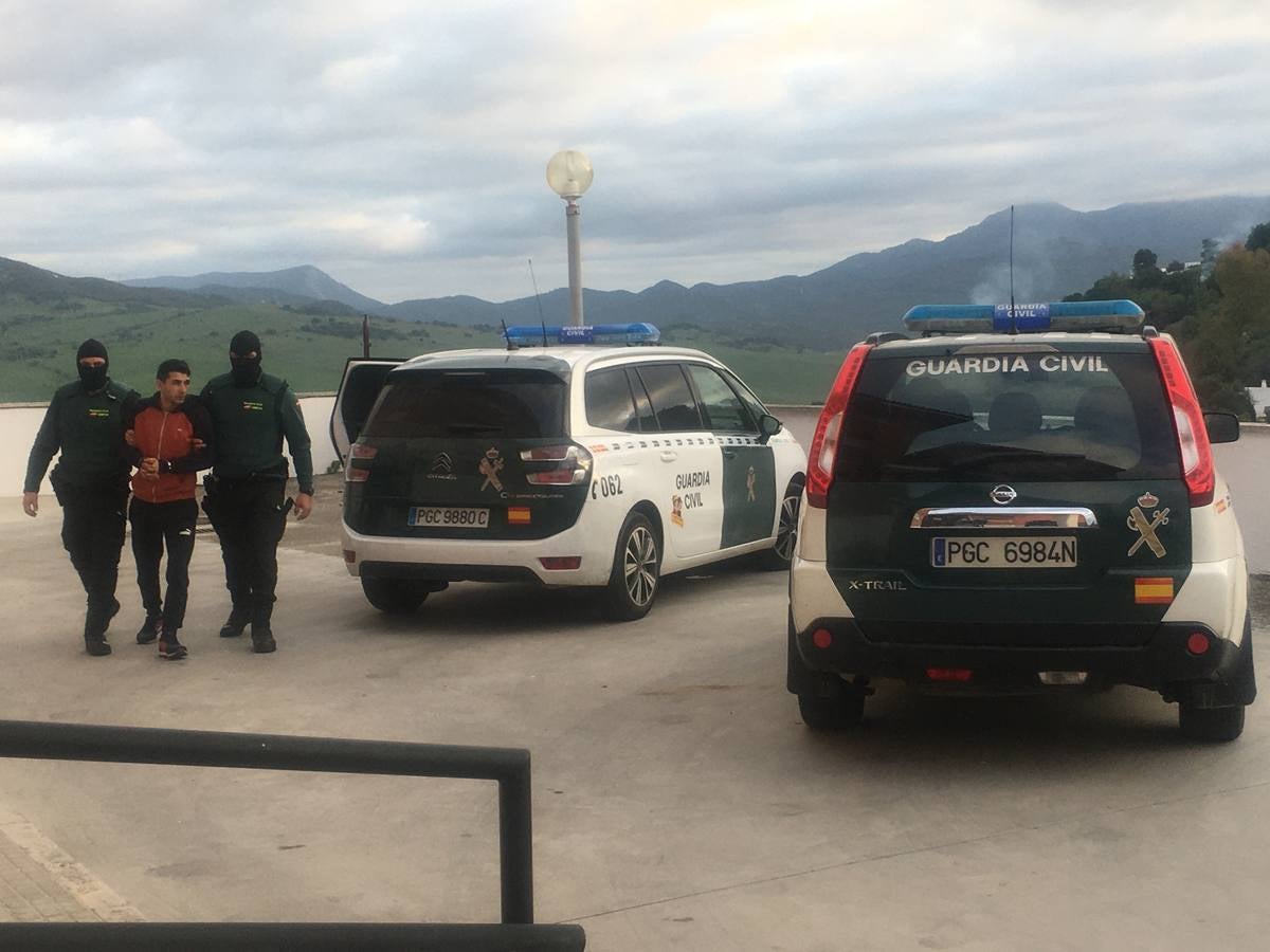 Operación de la Guardia Civil en Alcalá de los Gazules