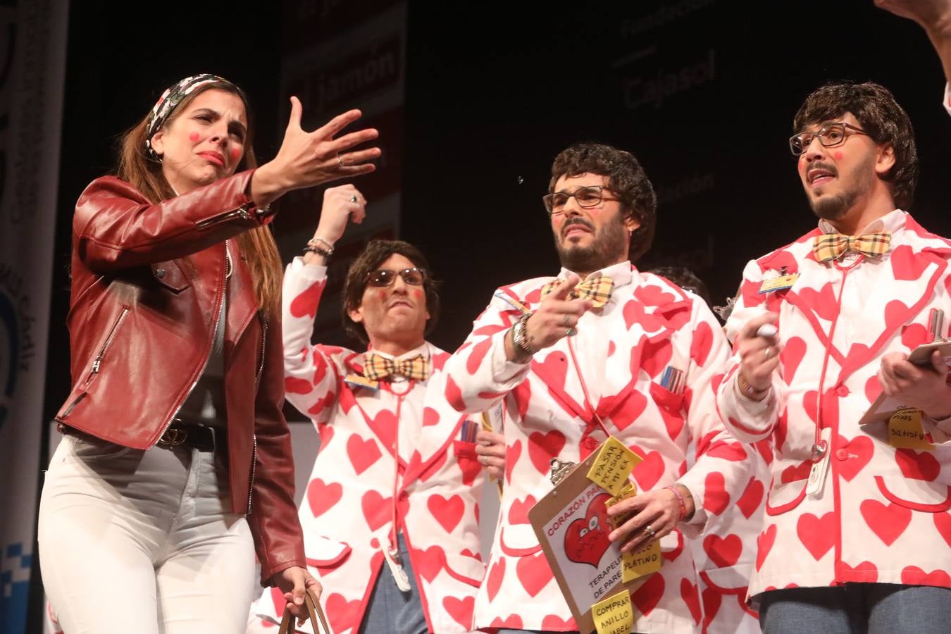 FOTOS: Chirigota Los del corazón partío en el COAC 2020