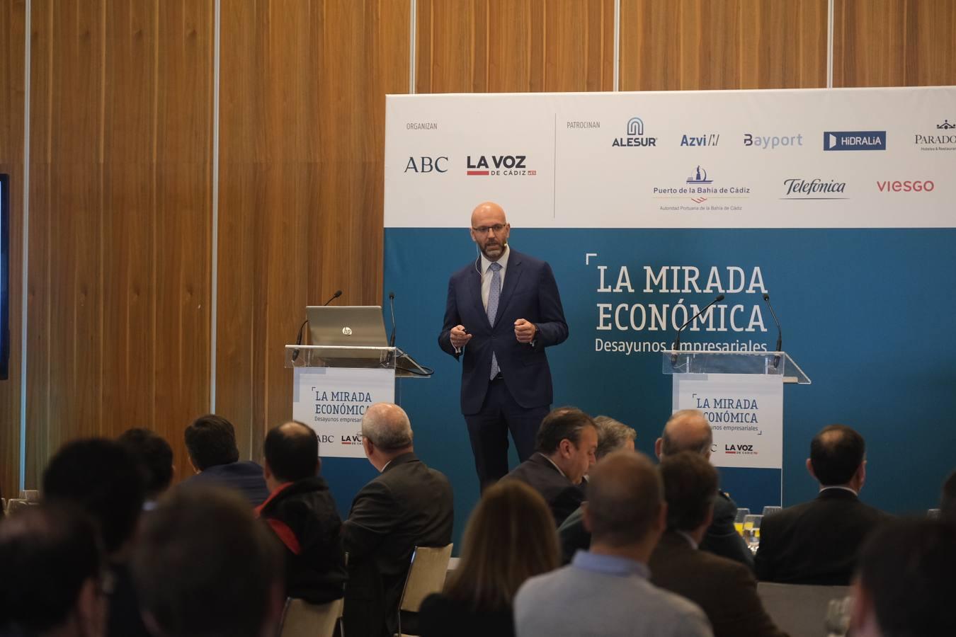 FOTOS: Javier Herrador, en &#039;La Mirada económica&#039; de La Voz de Cádiz y ABC