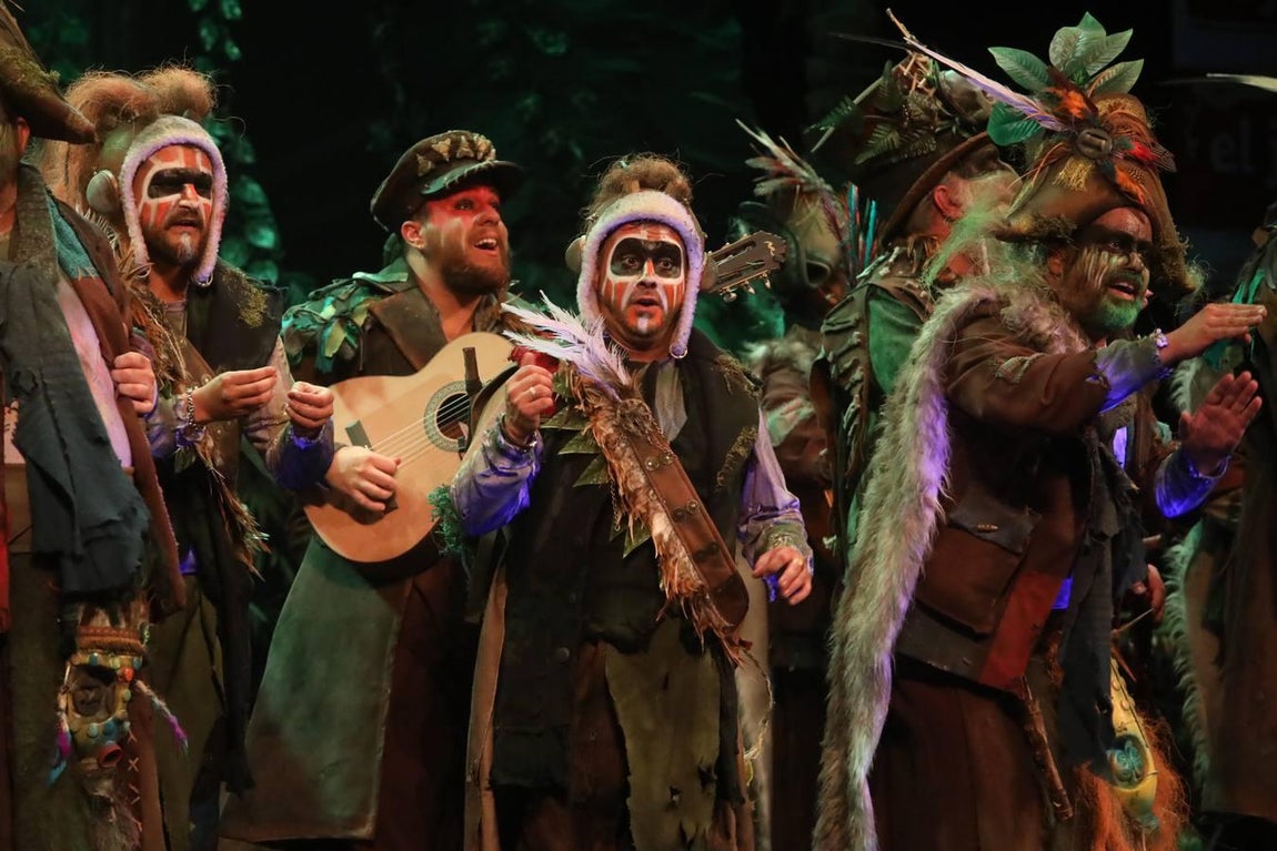 FOTOS: Comparsa de Fali Mosquera &#039;Los salvajes&#039; en el COAC 2020