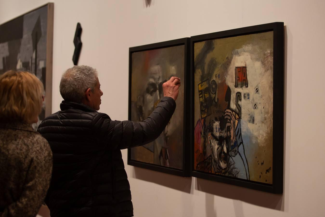 Obras de Gordillo y Tàpies llegan a Sevilla