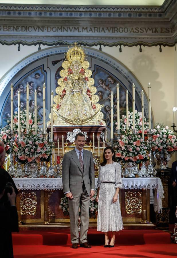 Los Reyes, con la Virgen del Rocío en Almonte