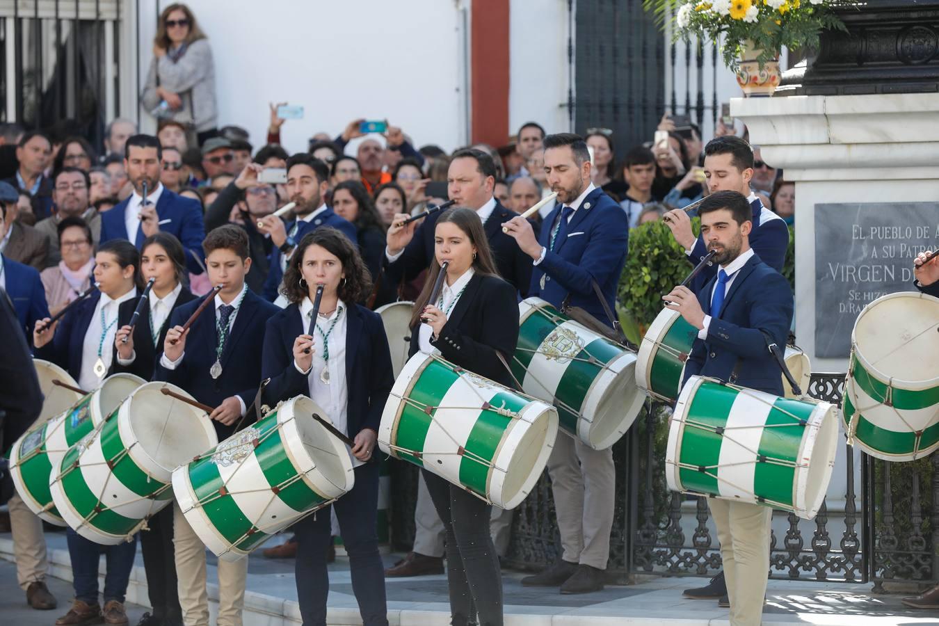 Los Reyes, con la Virgen del Rocío en Almonte