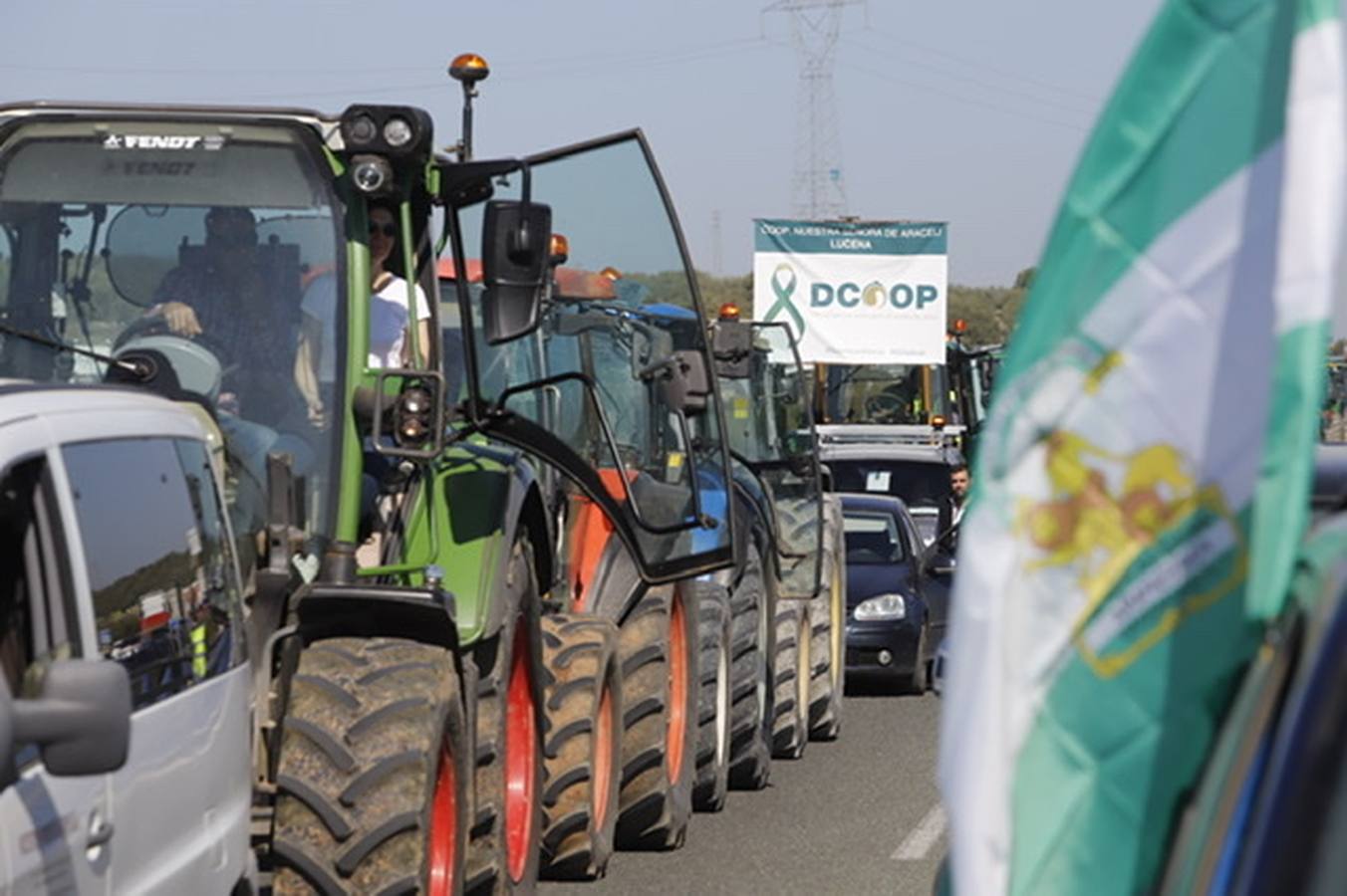 La marcha de agricultores y ganaderos en Lucena, en imágenes (II)