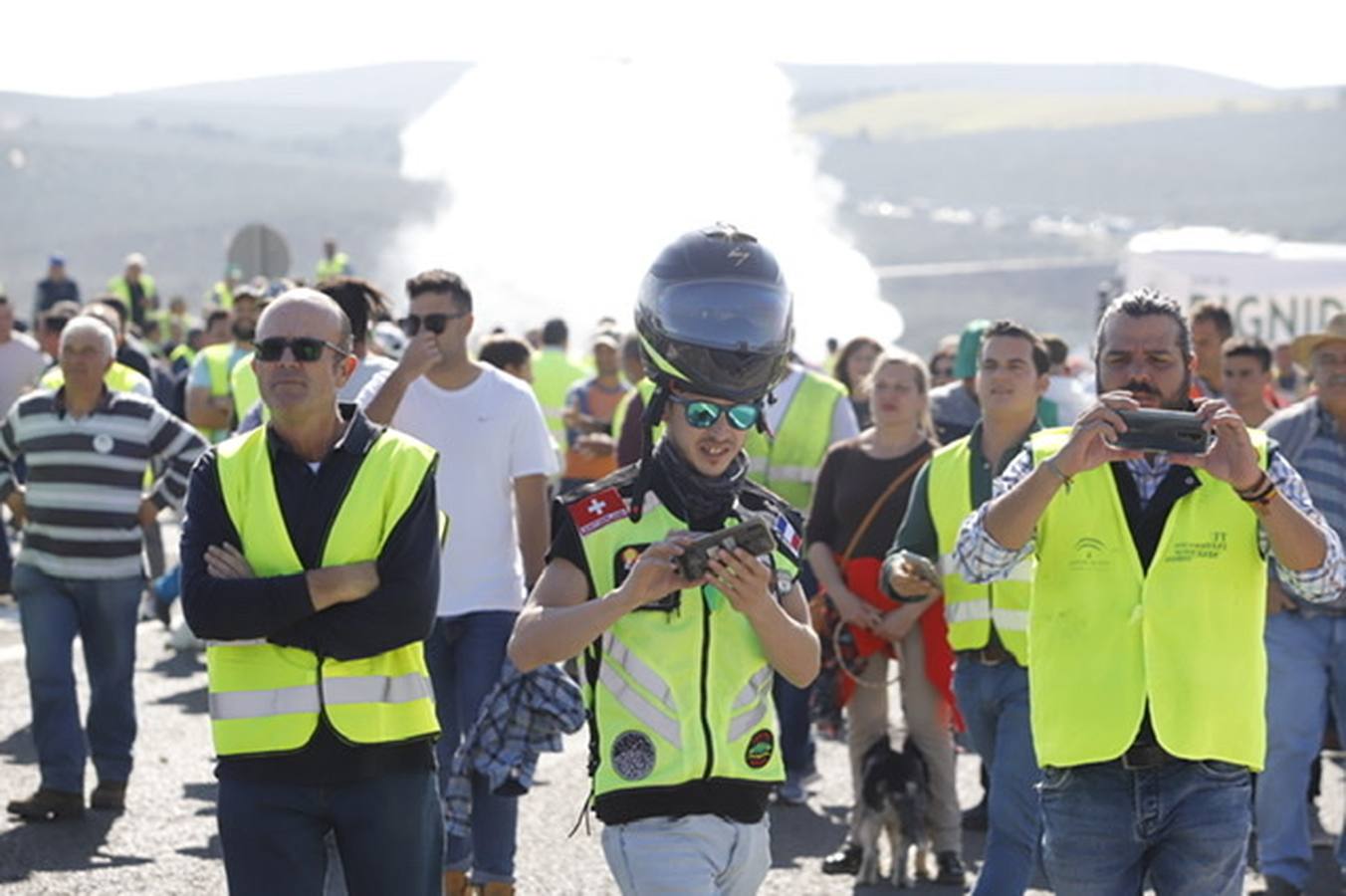 La marcha de agricultores y ganaderos en Lucena, en imágenes (II)