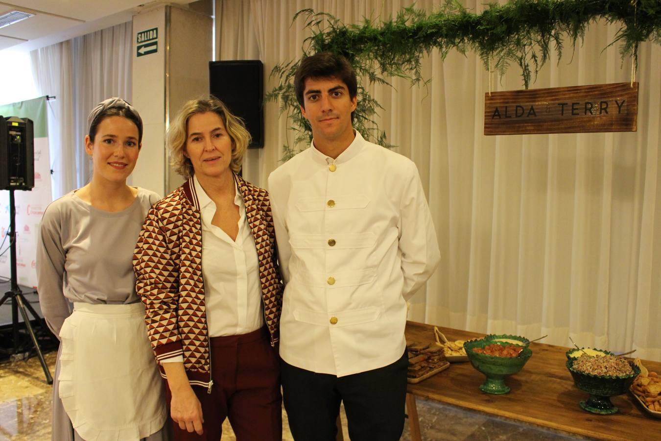 María Gayán, Gadea Vázquez Terry y Mateo Ibáñez