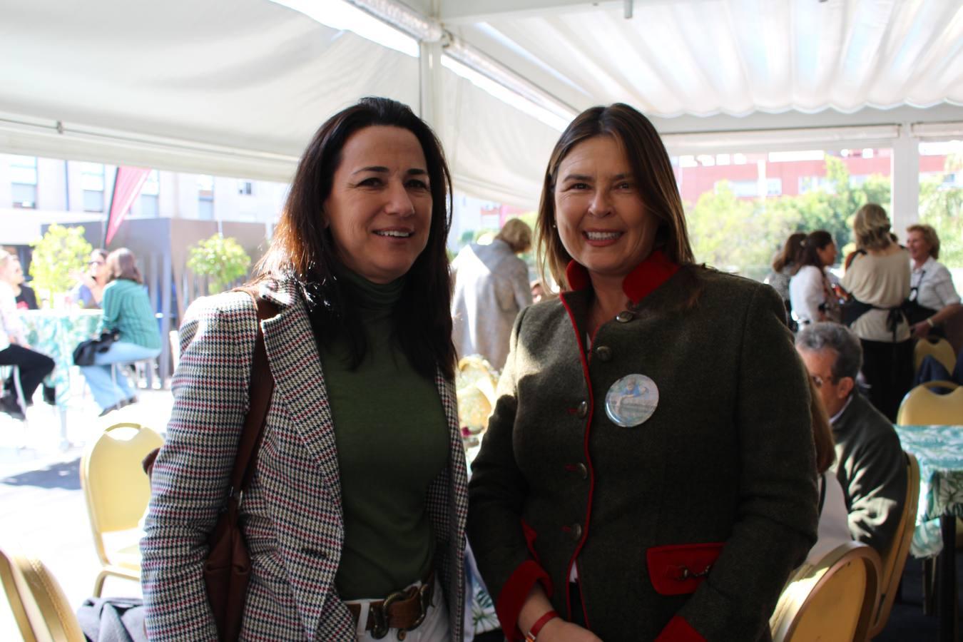 Maribella Zamorano y Marta Royo