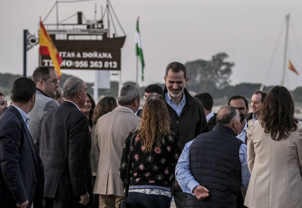 FOTOS: Los Reyes de España visitan Sanlúcar y Doñana