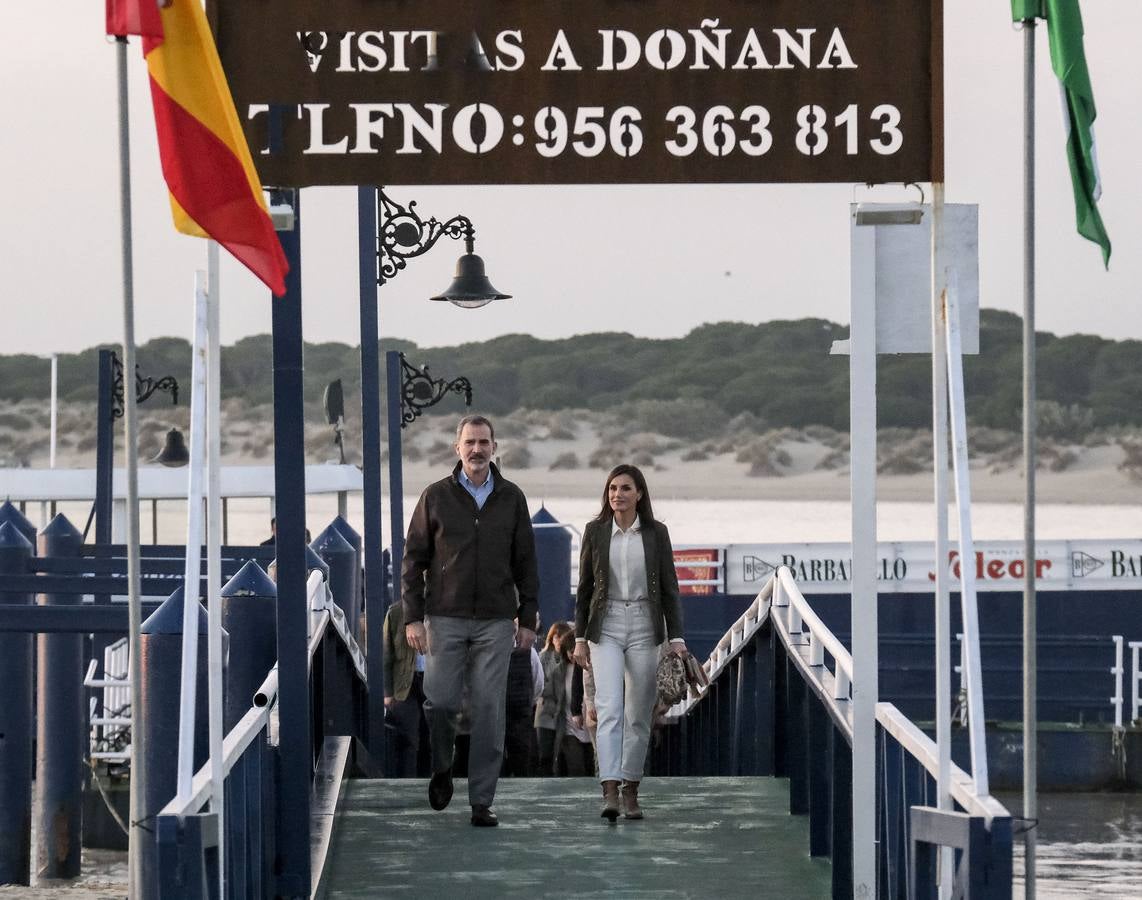 FOTOS: Los Reyes de España visitan Sanlúcar y Doñana